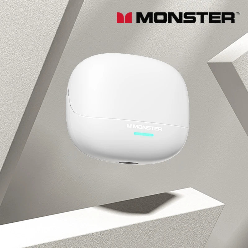 Audífonos Bluetooth 5.4 Monster MQT52 – Modo Gamer, Micrófono Integrado y Batería de Larga Duración