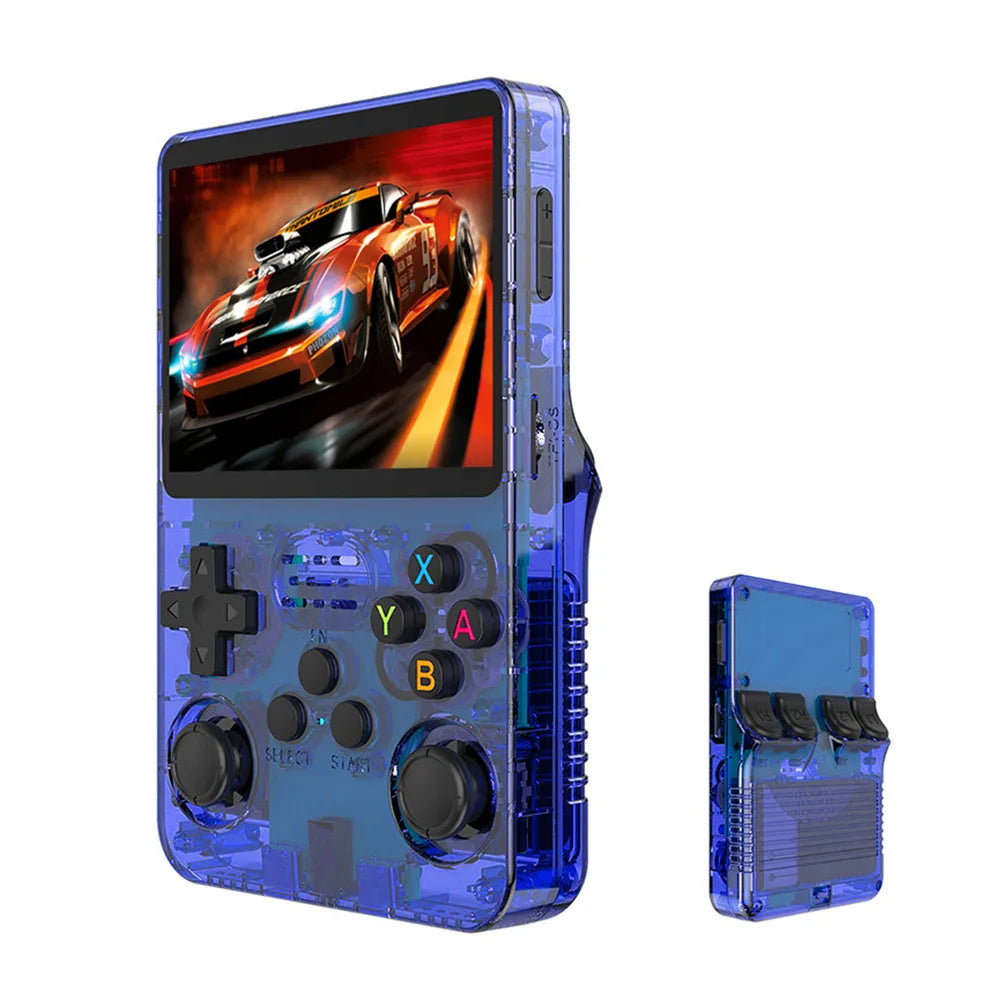 R36S Consola Retro con Linux – Emulador Portátil 64GB y 128GB, Compatible con PS1, NES, GBA, SNES y más