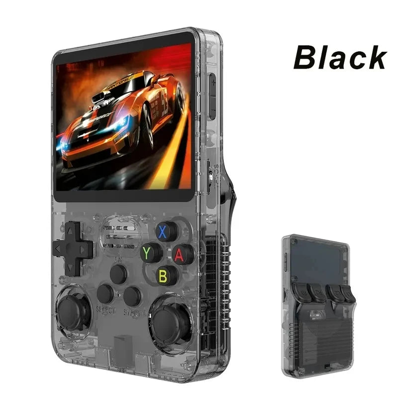 R36S Consola Retro con Linux – Emulador Portátil 64GB y 128GB, Compatible con PS1, NES, GBA, SNES y más