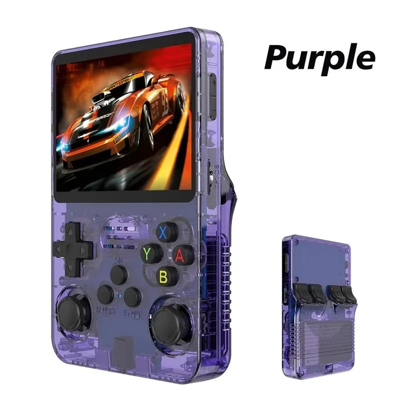 R36S Consola Retro con Linux – Emulador Portátil 64GB y 128GB, Compatible con PS1, NES, GBA, SNES y más