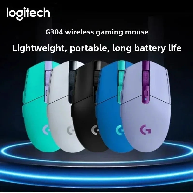 Logitech G304 LIGHTSPEED – Mouse Gamer Inalámbrico con Sensor HERO 12K y 6 Botones Programables