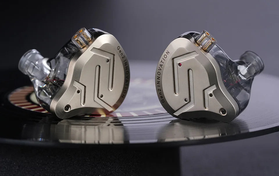 KZ ZSN Pro 2 Auriculares In-Ear Híbridos 1BA+1DD | Monitores Hi-Fi para Bajos Potentes y Audio Deportes | Cableado con Cancelación de Ruido