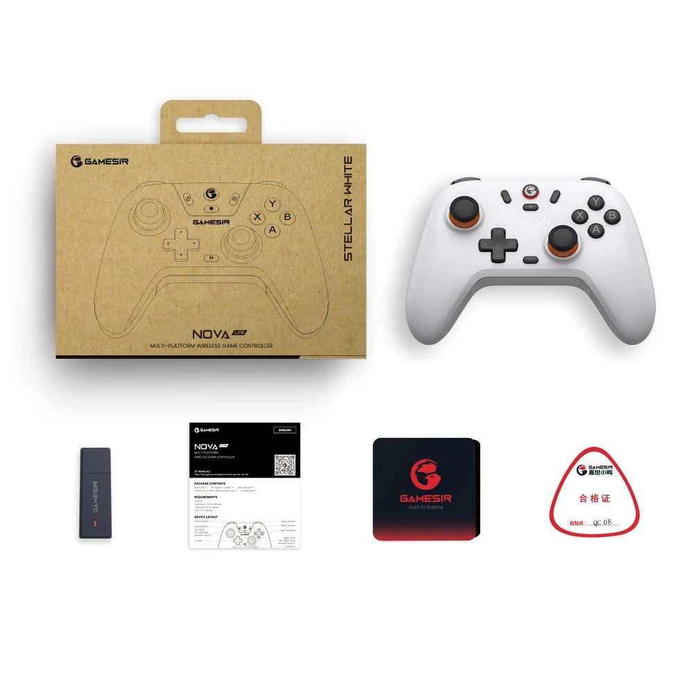 GameSir T4 Nova Lite mando inalambrico para Switch, Android, IOS, PC y Steam.