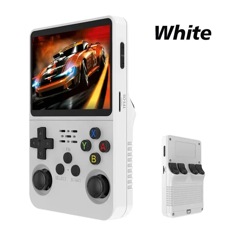 R36S Consola Retro con Linux – Emulador Portátil 64GB y 128GB, Compatible con PS1, NES, GBA, SNES y más