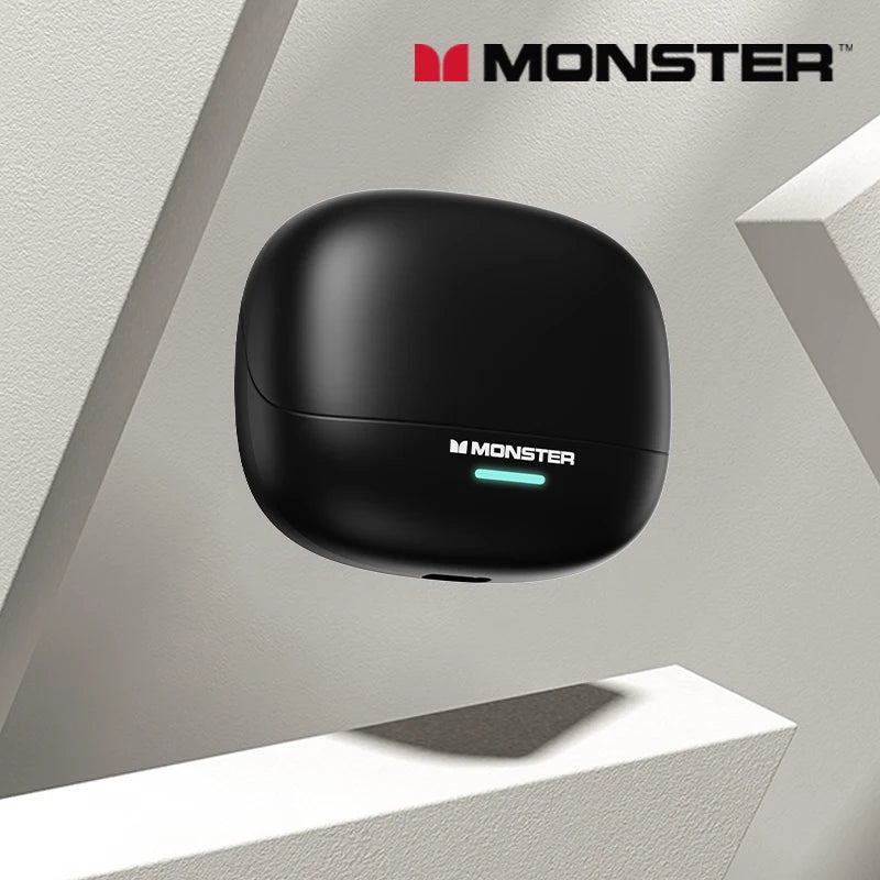 Audífonos Bluetooth 5.4 Monster MQT52 – Modo Gamer, Micrófono Integrado y Batería de Larga Duración