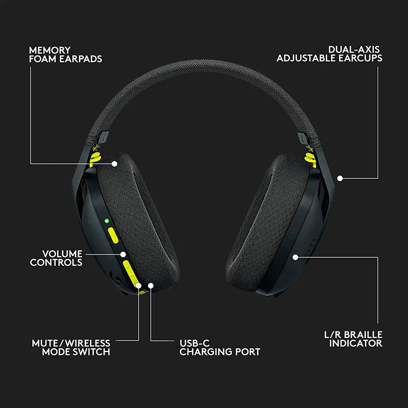 Audífonos Gamer Inalámbricos Logitech G435 LIGHTSPEED