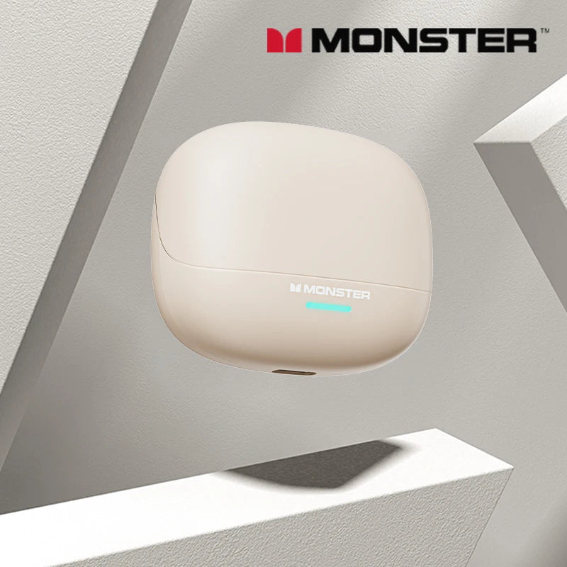 Audífonos Bluetooth 5.4 Monster MQT52 – Modo Gamer, Micrófono Integrado y Batería de Larga Duración