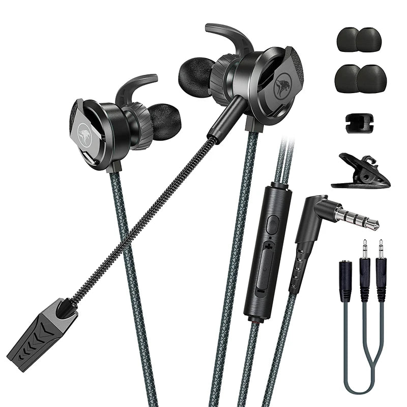 Auriculares Gaming PLEXTONE RX3 Pro para Esports y Mobile Gaming | Sonido Envolvente y Micrófono HD | Conexión 3.5mm y USB-C