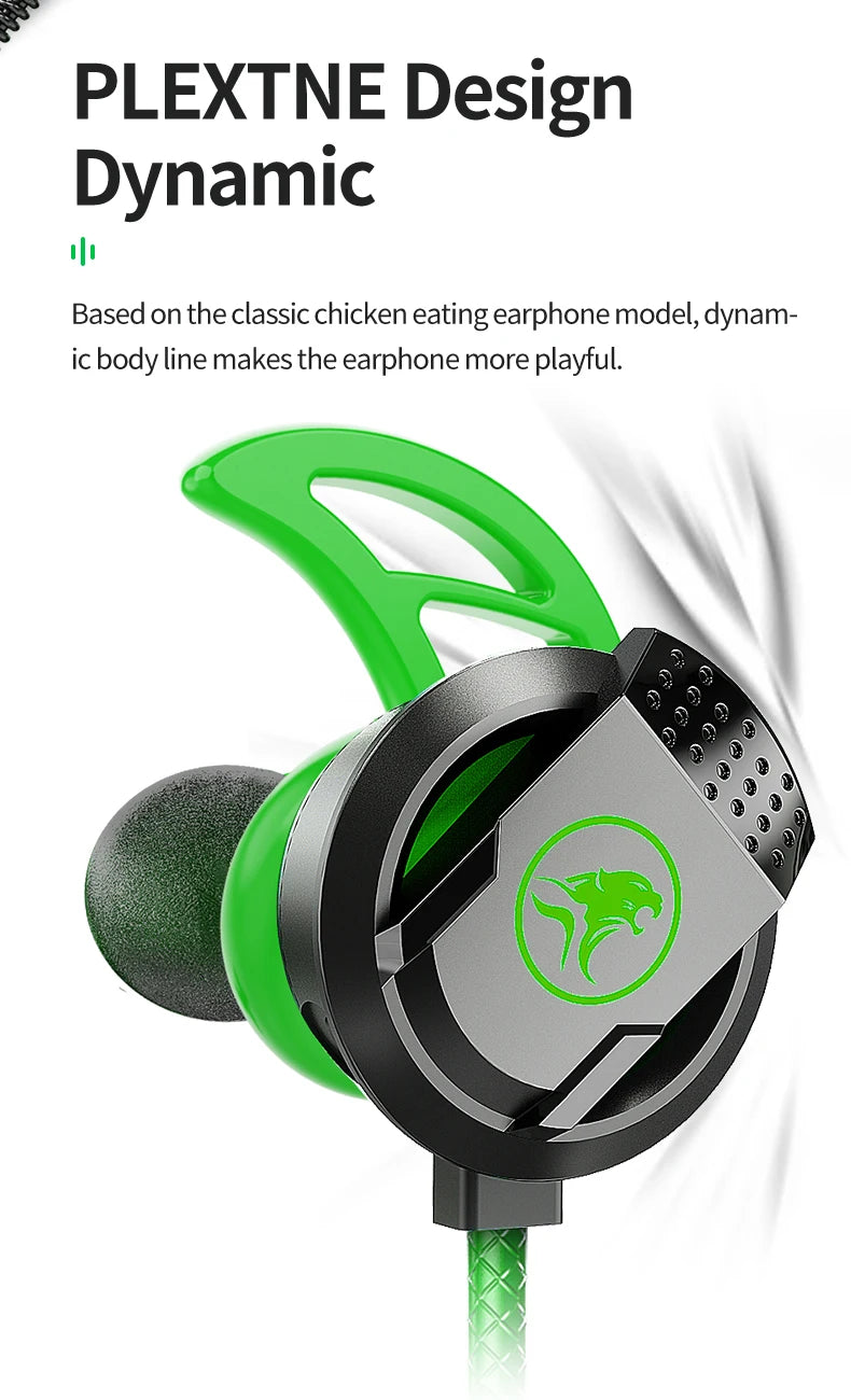 Auriculares Gaming PLEXTONE RX3 Pro para Esports y Mobile Gaming | Sonido Envolvente y Micrófono HD | Conexión 3.5mm y USB-C